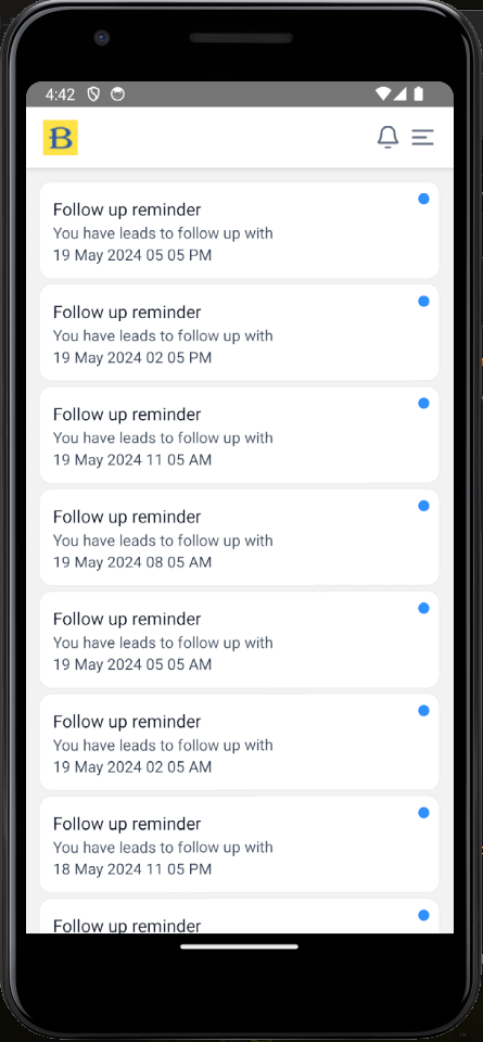 Plumbing Company Employee App - Notifications